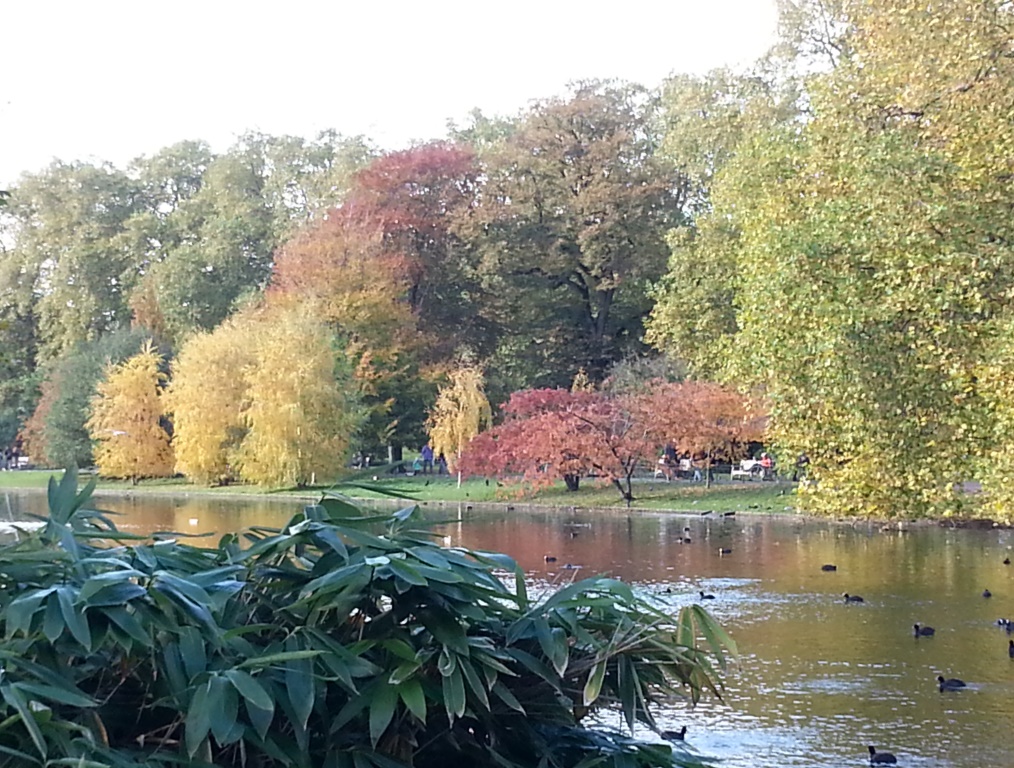 St. James's Park -- Where Parts of the Novel Were Written in the Summer