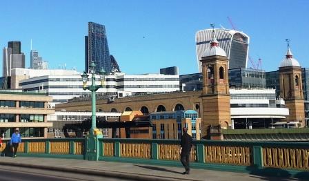 View From Southwark Bridge Late 2014