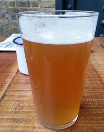 I Don't Fancy Yours Much: a Pint of Crate Brewery's Unfiltered Craft Beer.