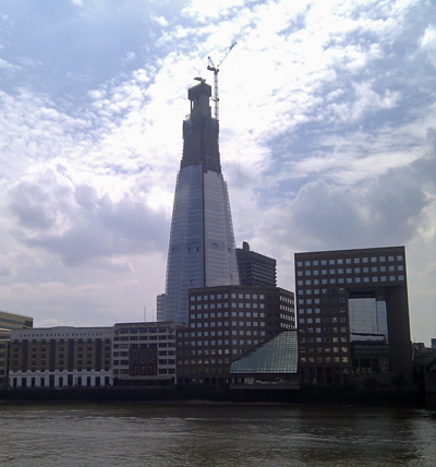 The Shard From The North Side of London Bridge