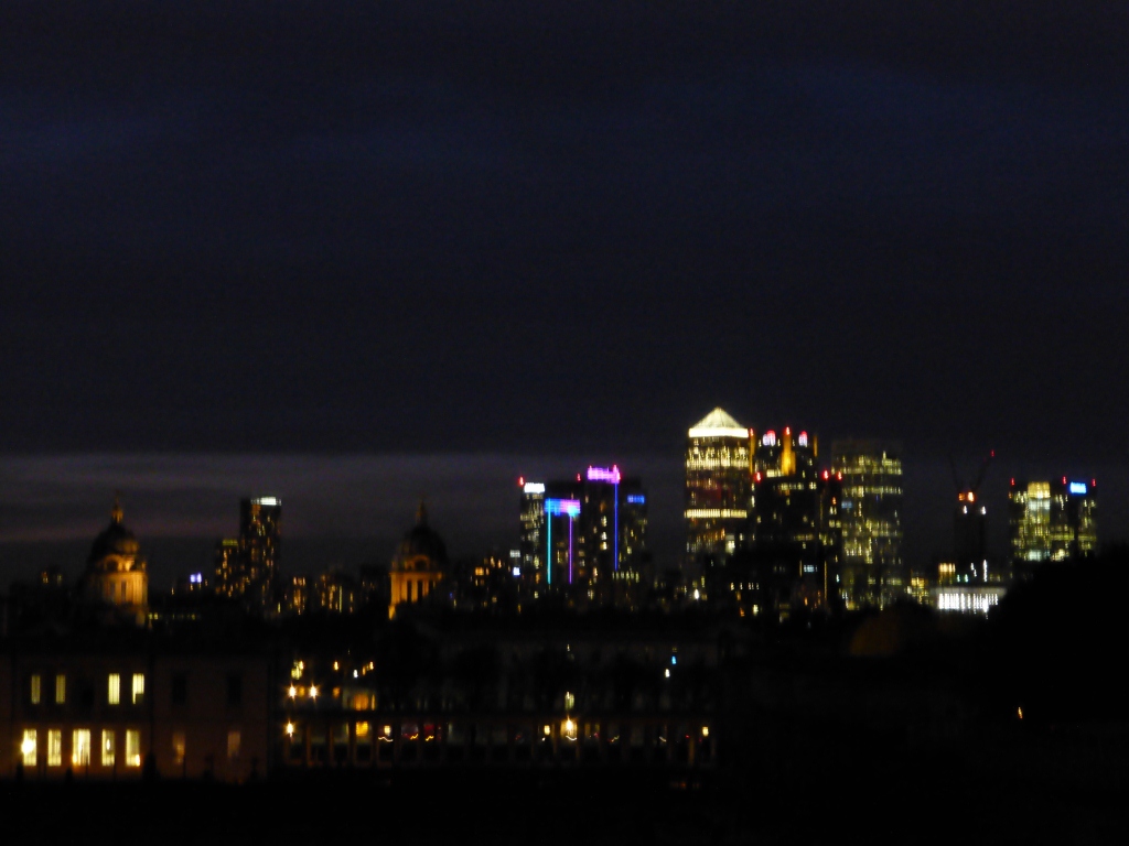 Night Time View from Greenwich Park