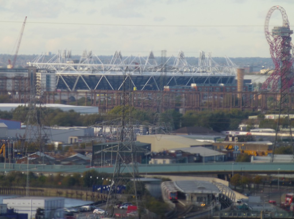 Olympic Stadium from Above the River