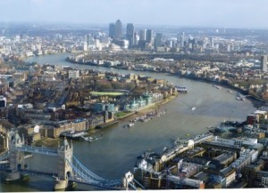 Thames Looking East and Tower Bridge