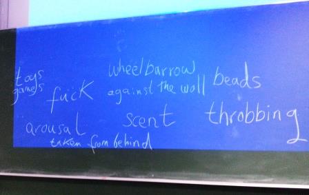 Anastasia Parks's Blackboard 140913