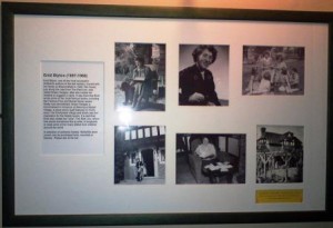 Framed Photos of Enid Blyton in the Red Lion, Knotty Green