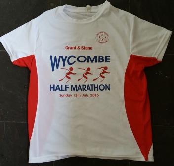 My Wycombe Half Marathon Finishers' Running Shirt 2015