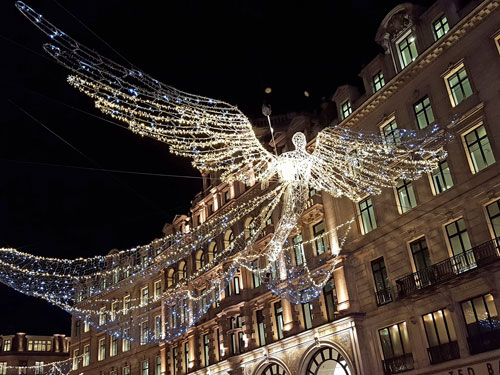 Regent Street Angel, Christmas 2016