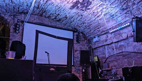 James Meehan's Set at Cabaret Voltaire Prior to the Show